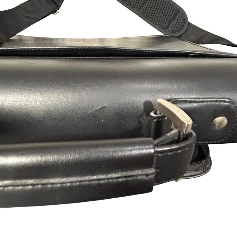 Samsonite 1910‎ Heritage Traveler Faux Leather Business Briefcase 14”